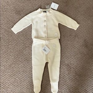 Baby Dior- NEW with tags gorgeous 3 mo knit outfit